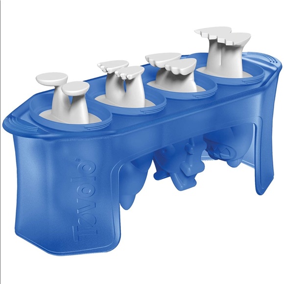 Tovolo Ice Pop Flexible Silicone Monster Freezer Molds, Set of 4 - Picture 5 of 8